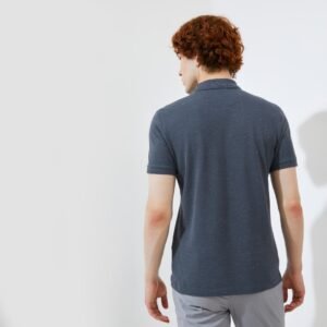 Jack Nicklaus Marsh Polo Shirt Pria Slim Fit Iron Gate