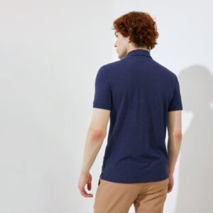 Jack Nicklaus Marsh Polo Shirt Pria Slim Fit Navy