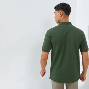 Jack Nicklaus Matrix Polo Shirt Pria Regular Fit Evergreen