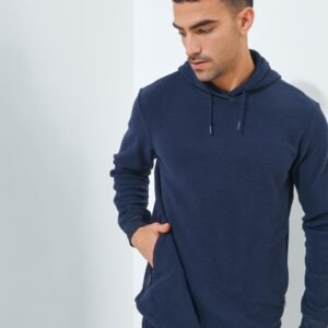 Jack Nicklaus Shangrila Premium Pullover Fleece Hoodie Classic Navy