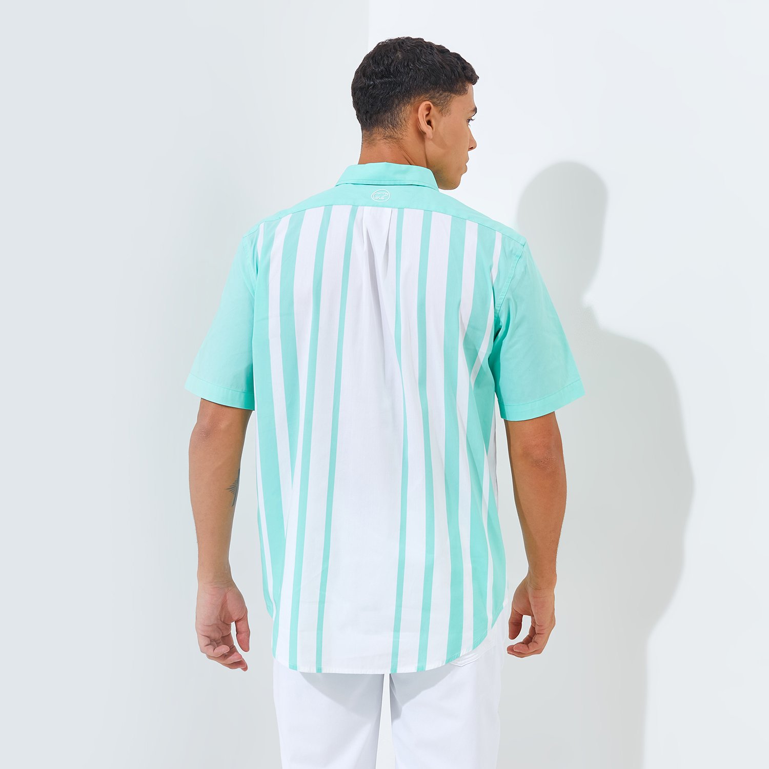 Jack Nicklaus Stardust Premium Men's Shirt Green Shore - Image 4