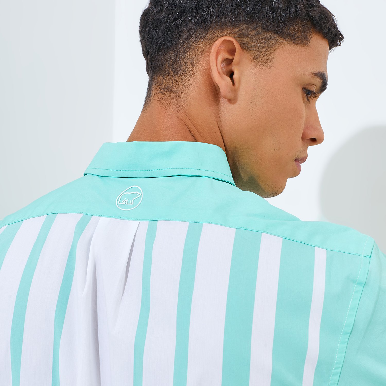 Jack Nicklaus Stardust Premium Men's Shirt Green Shore - Image 5