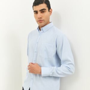 Jobb Abney Kemeja Pria Lengan Panjang Regular Fit Biru