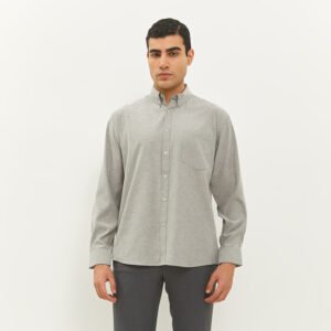 Jobb Abney Kemeja Pria Lengan Panjang Regular Fit Hitam