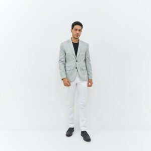 Jobb Hickory-T2 Blazer Pria Slim Fit Hijau