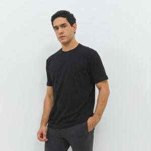 JOBB Janssen T-shirt Pria Regular Fit Dark Black