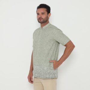Jobb Javed Baju Koko Pria Lengan Pendek Regular Fit Olive