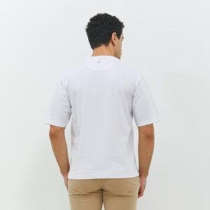 JOBB Leven T-shirt Pria Oversized White