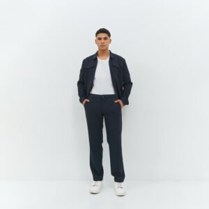 JOBB Rocher Celana Panjang Pria Slim Fit Navy