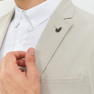 JOBB Spectre-T2 Jas Pria Slim Fit Beige
