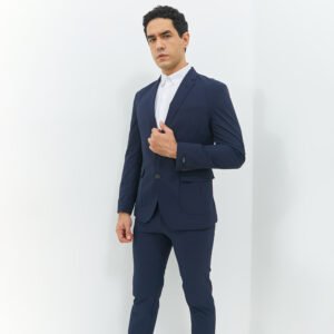 JOBB Spectre-T2 Jas Pria Slim Fit Navy
