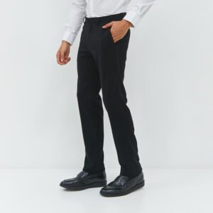 JOBB Topaz-B Celana Panjang Pria Modern Slim Fit Dark Black