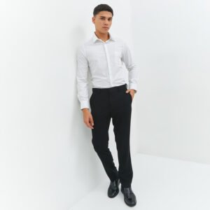 JOBB Topaz-B Celana Panjang Pria Modern Slim Fit Dark Black