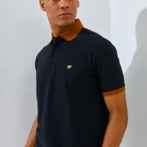 Jack Nicklaus Legend Polo Shirt Pria Regular Fit Black