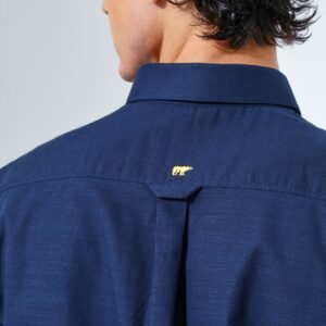 Jack Nicklaus Monarca Kemeja Pria Lengan Pendek Slim Fit Navy