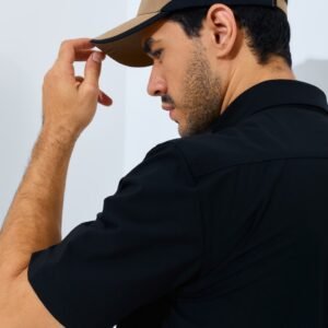 Jack Nicklaus Newton Topi Pria Khaki