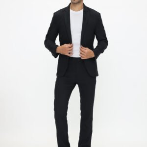 Jobb Richmond-T1 Blazer Pria Slim Fit Hitam