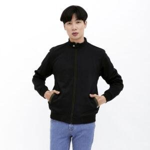 d&f Jaket pria biker 042 - Hitam