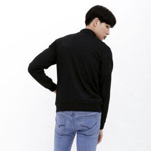 d&f Jaket pria biker 042 - Hitam