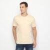 d&f kaos pria unisex print hd dsgn - cream