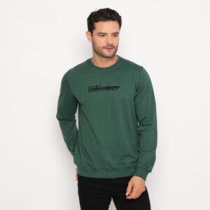 d&f sweatshirt pria unisex codecademy - hijau