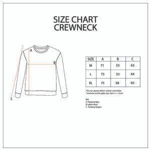 d&f sweatshirt crewneck pria unisex perfection - tosca