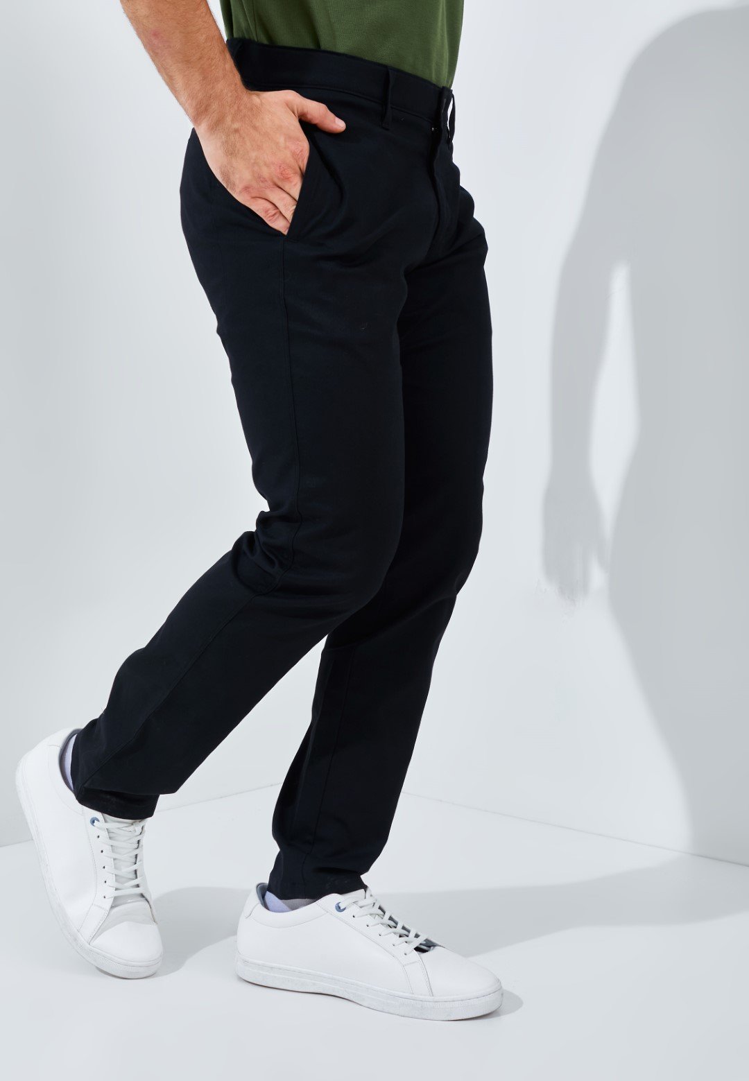 Jack Nicklaus Thunderbird Celana Panjang Pria Slim Fit Black - Image 3