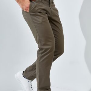 Jack Nicklaus Thunderbird Celana Panjang Pria Slim Fit Olive