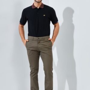 Jack Nicklaus Thunderbird Celana Panjang Pria Slim Fit Olive