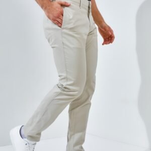 Jack Nicklaus Thunderbird Celana Panjang Pria Slim Fit Light Khaki