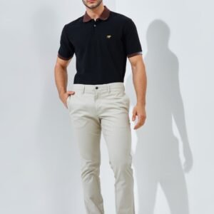 Jack Nicklaus Thunderbird Celana Panjang Pria Slim Fit Light Khaki