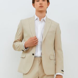 Jobb Torrance-T2 Jas Pria Slim Fit Light Khaki