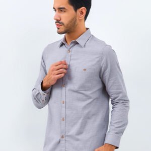 Jobb Queensway Kemeja Pria Lengan Panjang Slim Fit Khaki