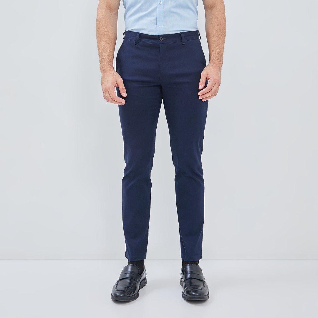 Jobb Olivier Celana Panjang Chinos Modern Slim Fit Navy - Image 2