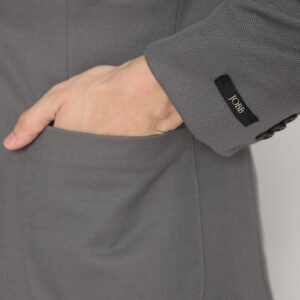 Jobb Bingham Jas Pria Slim Fit Abu-Abu