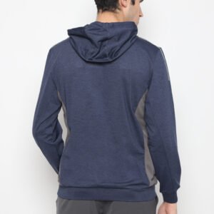 Jack Nicklaus Nikolai Premium Swirl Color Block Print Polo Pacific Blue