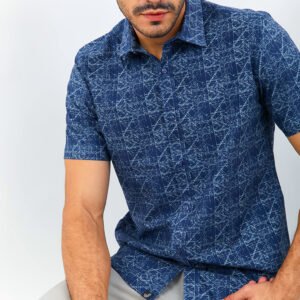 Jobb Eastbay Kemeja Pria Lengan Pendek Navy