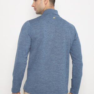 Jack Nicklaus Martinez Premium Ombre Chest Stripe Sweater Blue Knit
