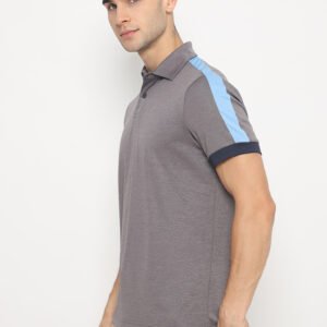 Jack Nicklaus Acerbi Premium Polo Shirt Regular Fit Lengan Pendek Muted Grey