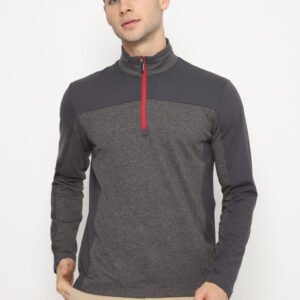 Jack Nicklaus Dzeko Premium Blocked Piece Sweater Caviar