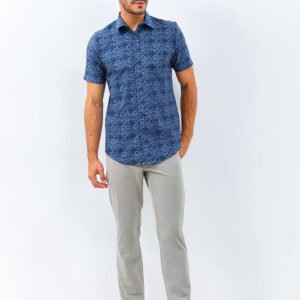 Jobb Eastbay Kemeja Pria Lengan Pendek Navy