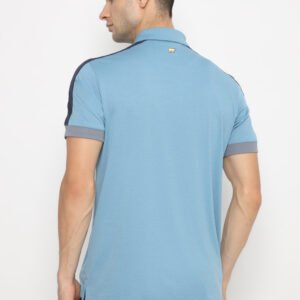 Jack Nicklaus Acerbi Premium Polo Shirt Regular Fit Lengan Pendek Silver Lake