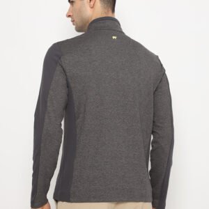 Jack Nicklaus Dzeko Premium Blocked Piece Sweater Caviar