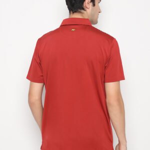 Jack Nicklaus Griffin Premium High Stripe Polo Red Root