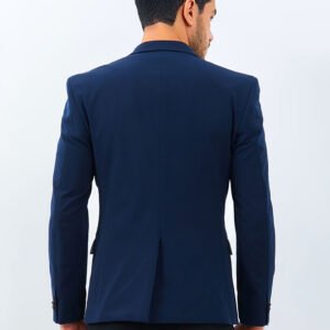 Jobb Benzio-T2 Blazer Pria Slim Fit Dark Blue