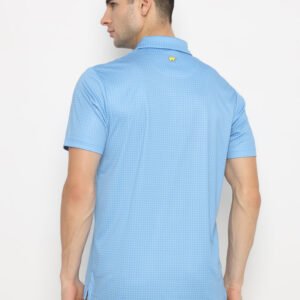 Jack Nicklaus Bellanova Premium Polo Shirt Short Sleeve Regular Fit Silver Lake