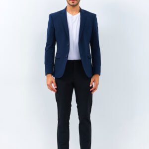 Jobb Benzio-T2 Blazer Pria Slim Fit Dark Blue