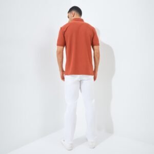 Jack Nicklaus Ralph Polo Shirt Pria Regular Fit Brown Red