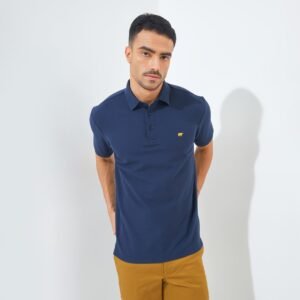 Jack Nicklaus Ralph Polo Shirt Pria Regular Fit Navy