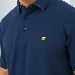 Jack Nicklaus Ralph Polo Shirt Pria Regular Fit Navy